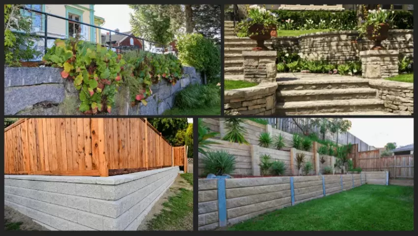 Retaining Wall Build