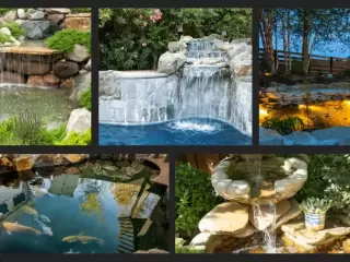 Waterfall or Ponds